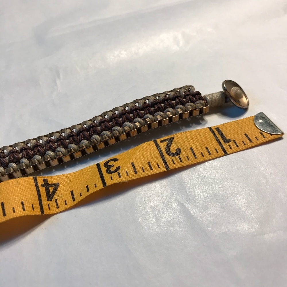 Braided Chain Rope Bracelet - Picture 3 of 3